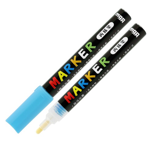 Popisovač M & G Acrylic Marker 2 mm akrylový - 30 barev Barva: Crystal Blue - S602