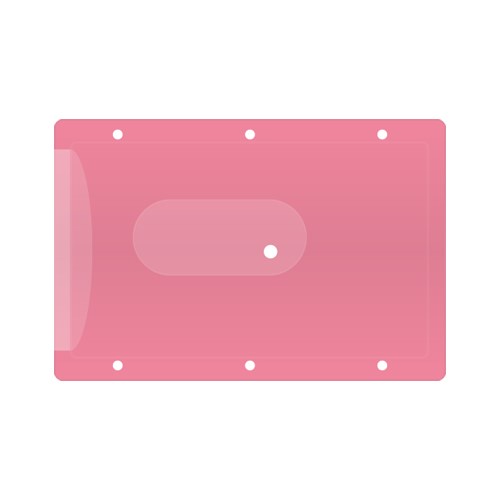 Obal na kreditní kartu výsek - rúžová