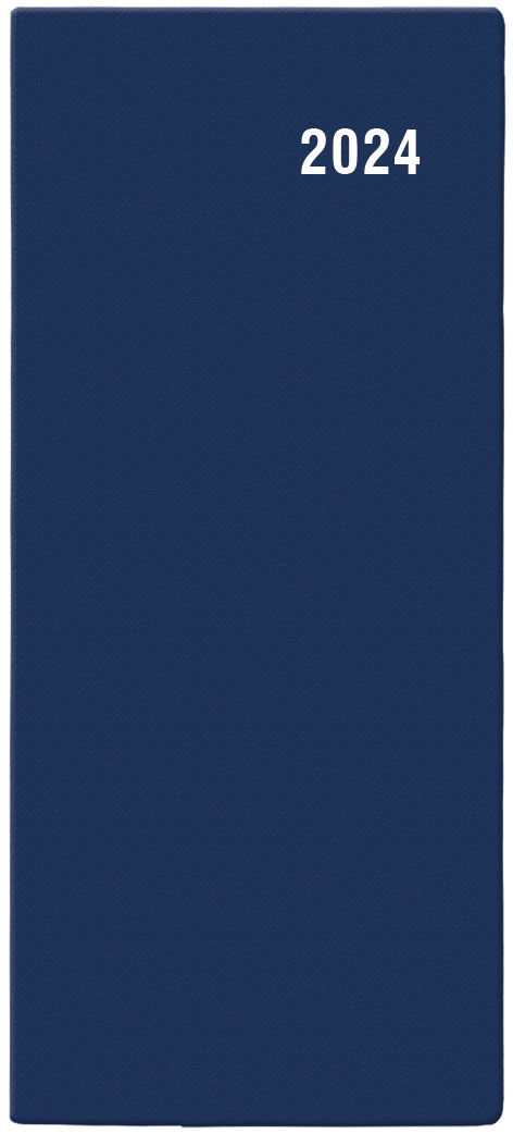 Měsíční diář 2024 Božka PVC Baloušek BMB1 Barva: Modrá