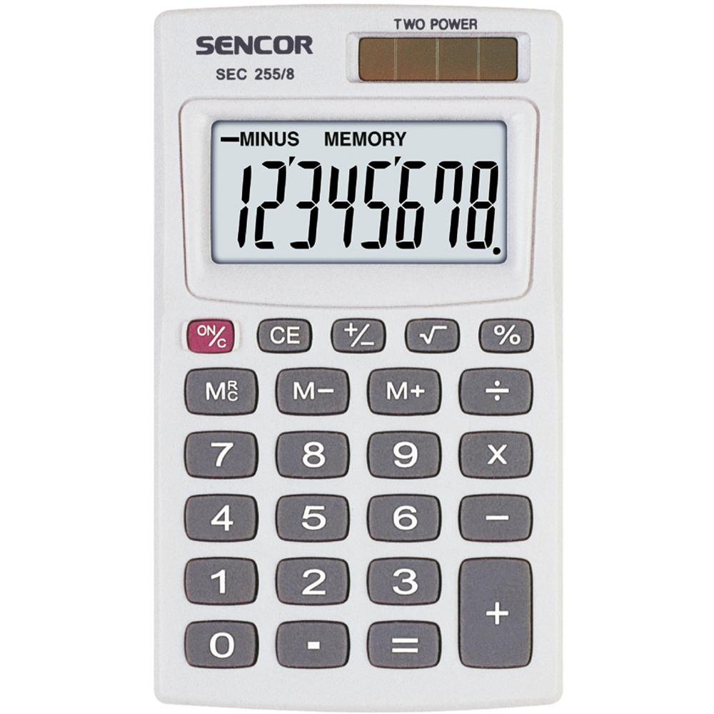 Kalkulačka SEC 255/ 8 DUAL SENCOR