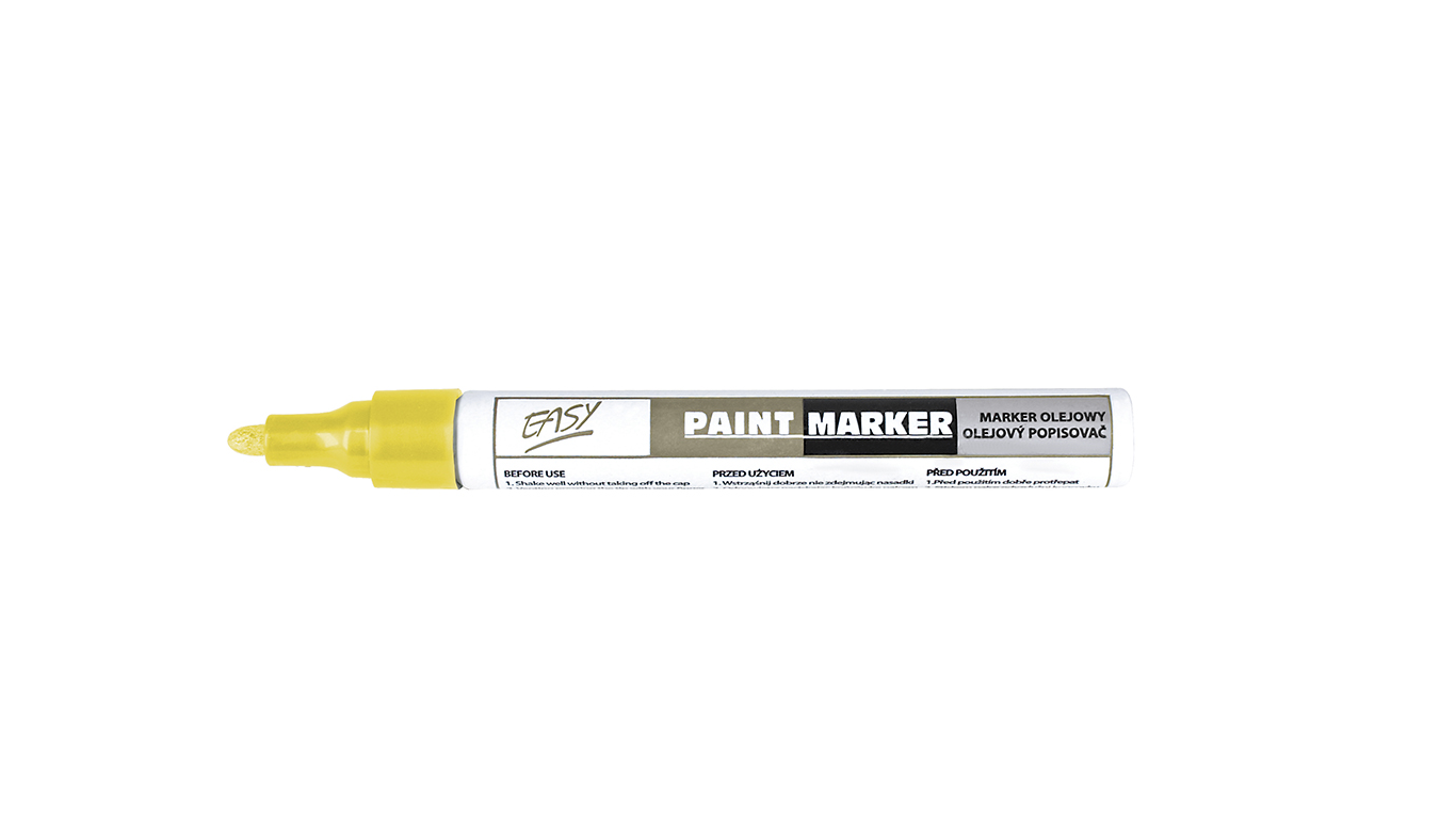 PAINTMARKER - olejový popisovač žlutý