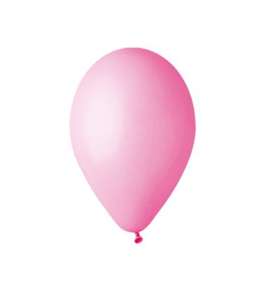 Balónek nafukovací růžový kulatý Varianta: 1 Ks