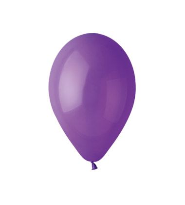 Balónek nafukovací fialový kulatý Varianta: 1 Ks