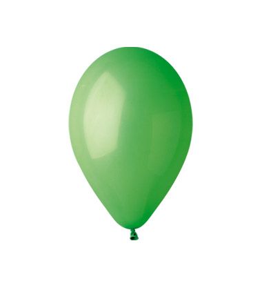 Balónek nafukovací zelený kulatý Varianta: 1 Ks