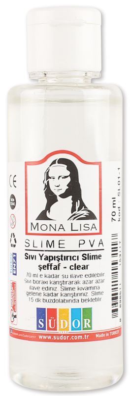 Lepidlo Slime PVA Glue Mona Lisa 250 ml čiré