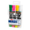CHALK MARKER - křídový popisovač mix barev 4 ks/bal