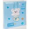 Fotoalbum na fotorůžky DBCL-30 Teddy bear modrý
