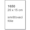 Smršťovací fólie 20x15cm 1650