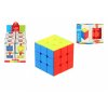 Kostka hlavolam 3x3x3 plast 5,5x5,5x5,5cm v krabičce 12ks v boxu