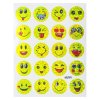 Samolepky úsměv žluté velké - 10 blistrů 10 x 13 cm
