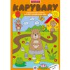 Omalovánka A4 - Grafomotorická - Kapybary