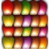 Lampiony štěstí - 10 ks - mix barev