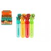Bublifuk 40ml dinosaurus plast 14cm 4 barvy 24ks v boxu