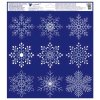 Okenní fólie Vločky 30 x 33,5 cm 297
