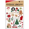 Samolepky s vánočními motivy 8 x 14,5 cm 10724
