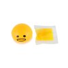 Míček mačkací smajlík antistresový plast 5cm zvracející sliz v sáčku 12ks v boxu