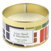 Vonná svíčka Lime Basil & Mandarin, 65 g v plechové krabičce