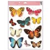 Okenní fólie s glitry Motýli 30 x 42 cm 6792