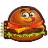 Notes čistý 60 listů 12x10cm Burger