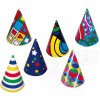 Karnevalový klobouček 6 ks v balení - barevný 9007 - 3 POSLEDNÍ KUSY -