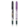 Školní pero bombičkové VENTURIO mix fialovo- černý