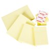 Samolepicí bločky žluté 3 ks 50x40 / 100 lístků v bločku, cena za 3 ks v balení