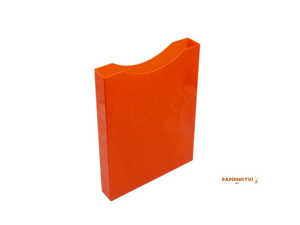 Box na sešity A4 PP NEO COLORI oranžová 2-737