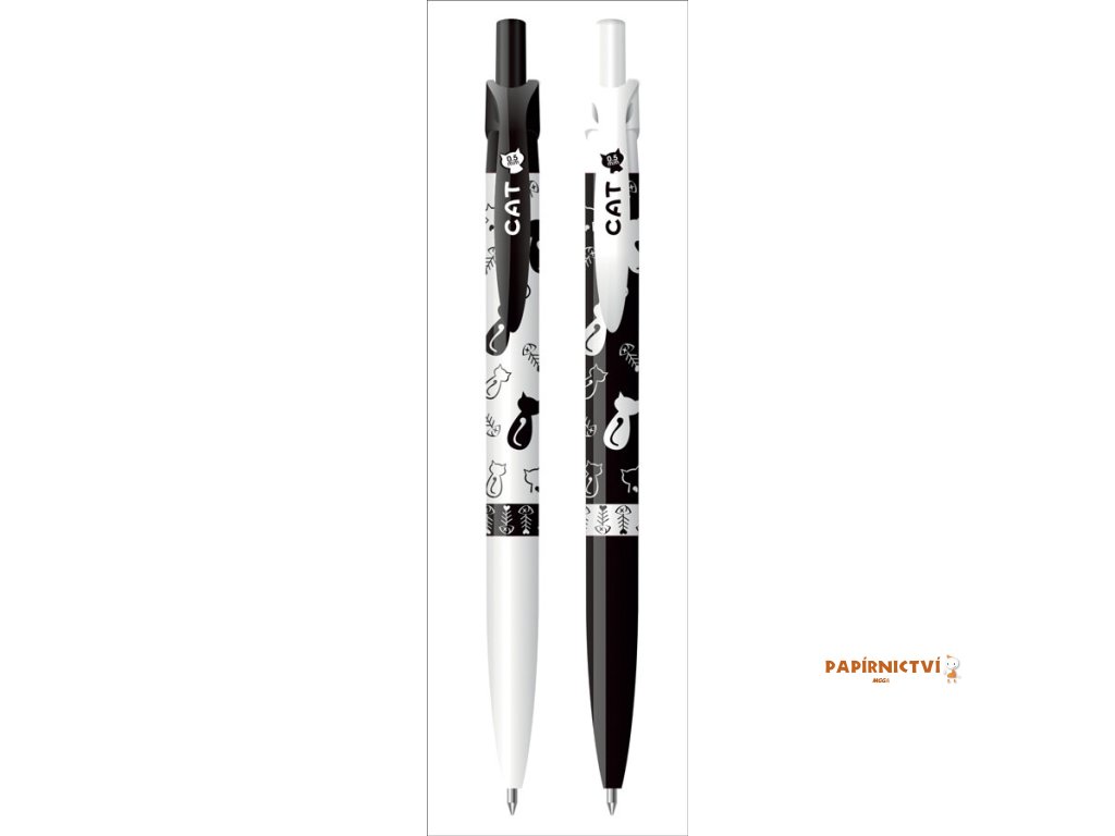 Kuličkové pero CONCORDE Cat, 0,7mm, dóza, asort A4684
