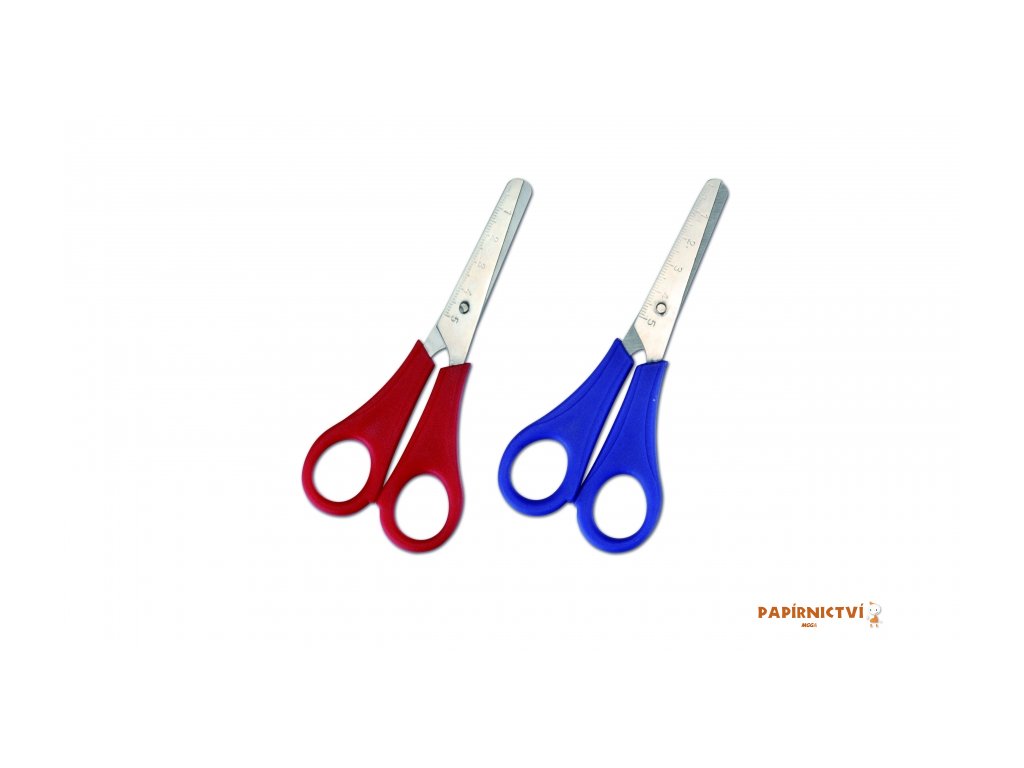 Nůžky CONCORDE školní Light, 13cm, s měřítkem, dispej, asort A65720