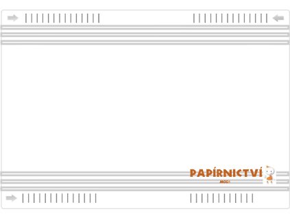 Obal na knihy univerzální 342 x 490 mm PVC 1-131