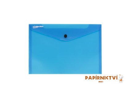 Psaníčko s drukem A5 eCollection modrá 2-621
