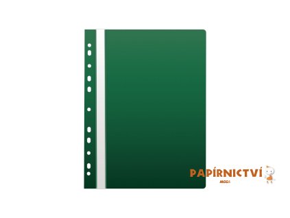 Rychlovazač A4 PP eurozávěs zelená 2-411