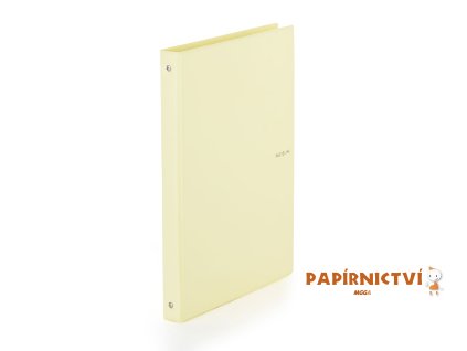 KARIS A4 plast PASTELINI žlutý 5-292