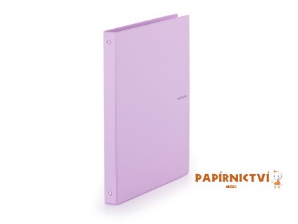 KARIS A4 plast PASTELINI fialový 5-293