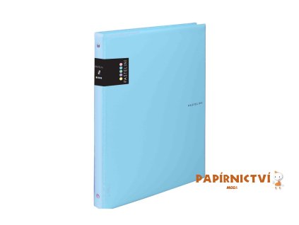 KARIS A5 plast PASTELINI modrý 5-294