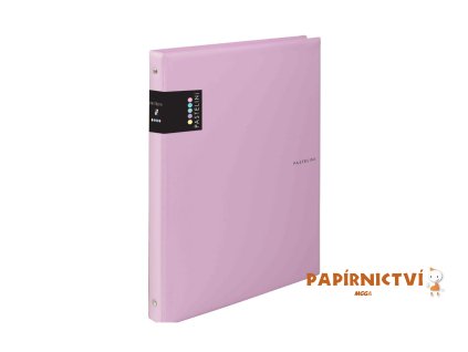 KARIS A5 plast PASTELINI růžový 5-295