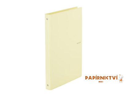 KARIS A5 plast PASTELINI žlutý 5-297