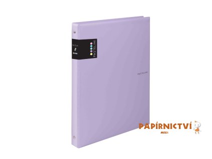 KARIS A5 plast PASTELINI fialový 5-298