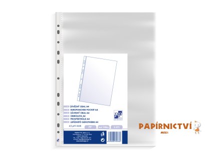 Euroobal A4 PP lesk eurozávěs, lesk, 45mic. 2-079