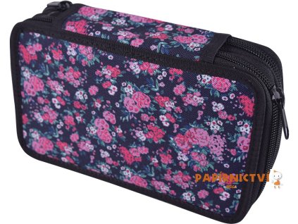 Školní penál dvoupatrový Rose