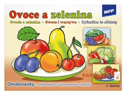 Omalovánky Ovoce a zelenina 5300452