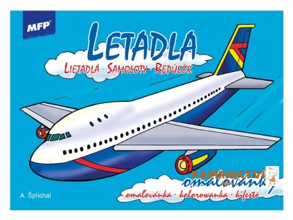 Omalovánka MFP letadla 5300192