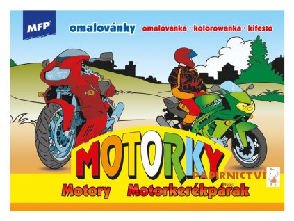 Omalovánka MFP Motorky 5300268