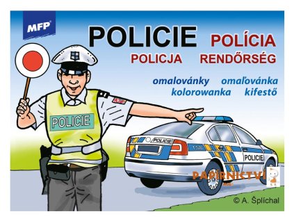 Omalovánky MFP Policie 5300459