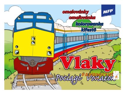 Omalovánky MFP Vlaky 5300561