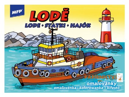 Omalovánka MFP Lodě