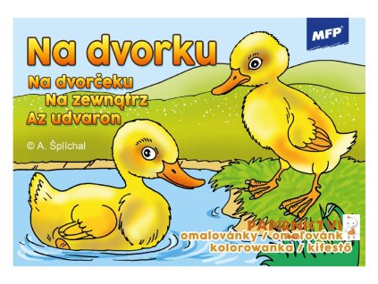 Omalovánky MFP Na dvorku 5300707