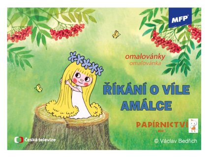 Omalovánky MFP Víla Amálka