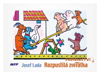 Omalovánky MFP Lada - Rozpustilá zvířátka 5300536