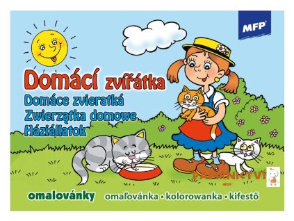 Omalovánky MFP Domácí zvířata